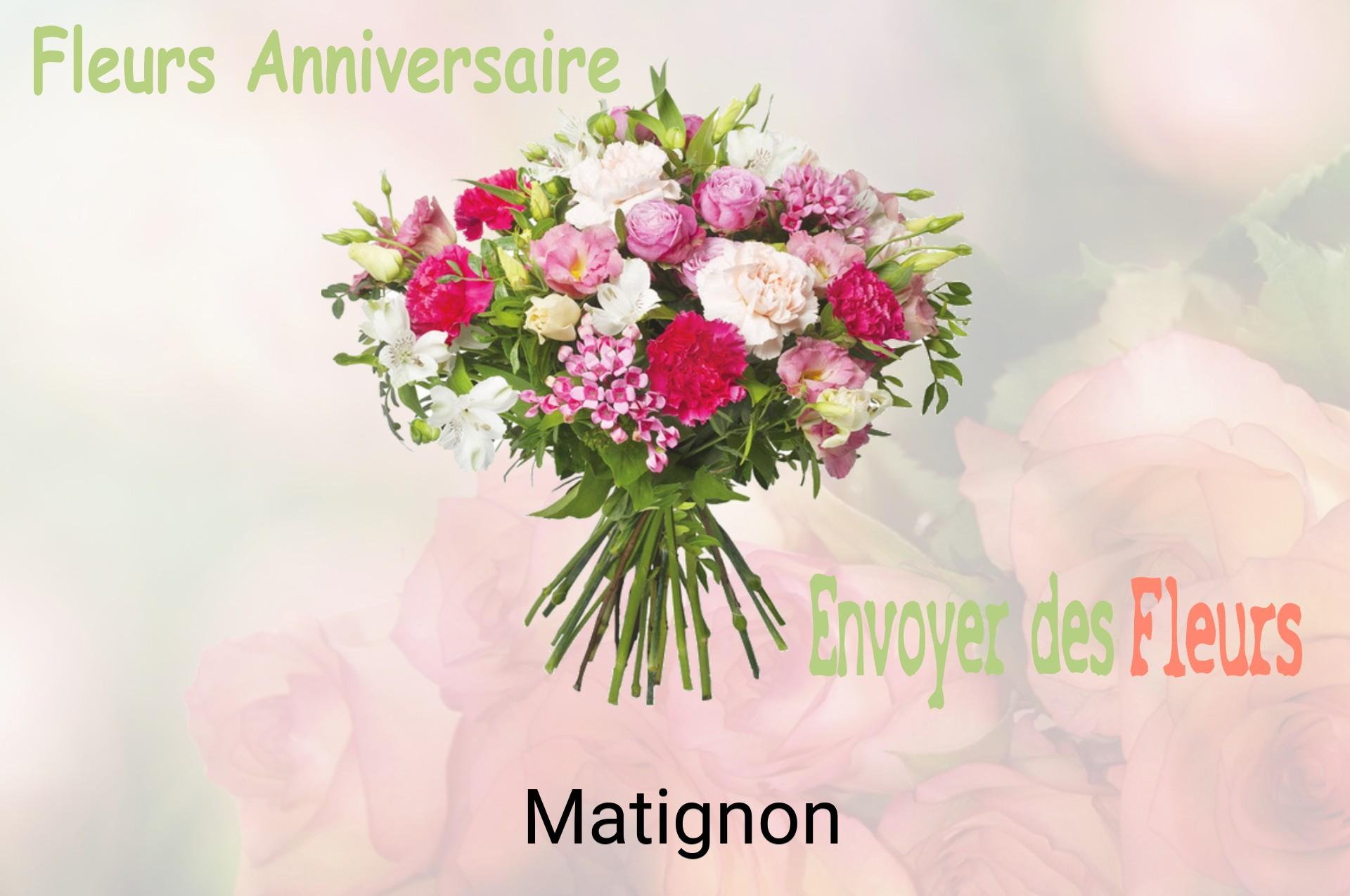 Bouquet de fleurs d’anniversaire livré à Matignon
