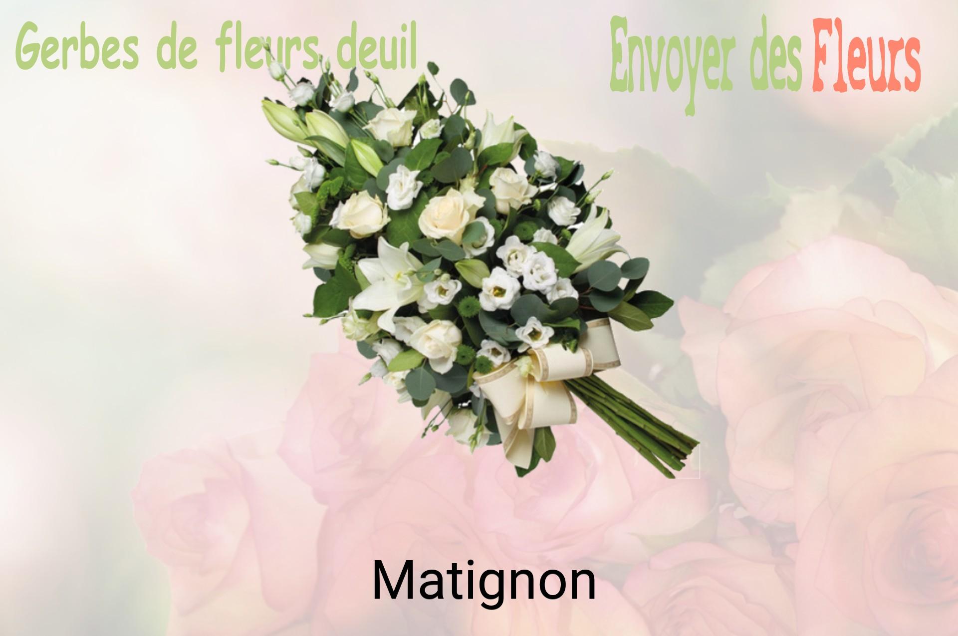 Gerbe de fleurs de deuil livrée à Matignon